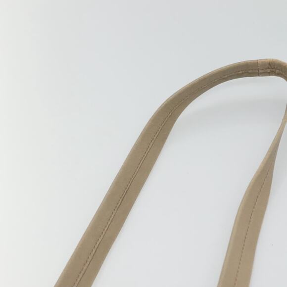 CELINE Shoulder Bag Leather Beige Gold Blue - Picture 8 of 13